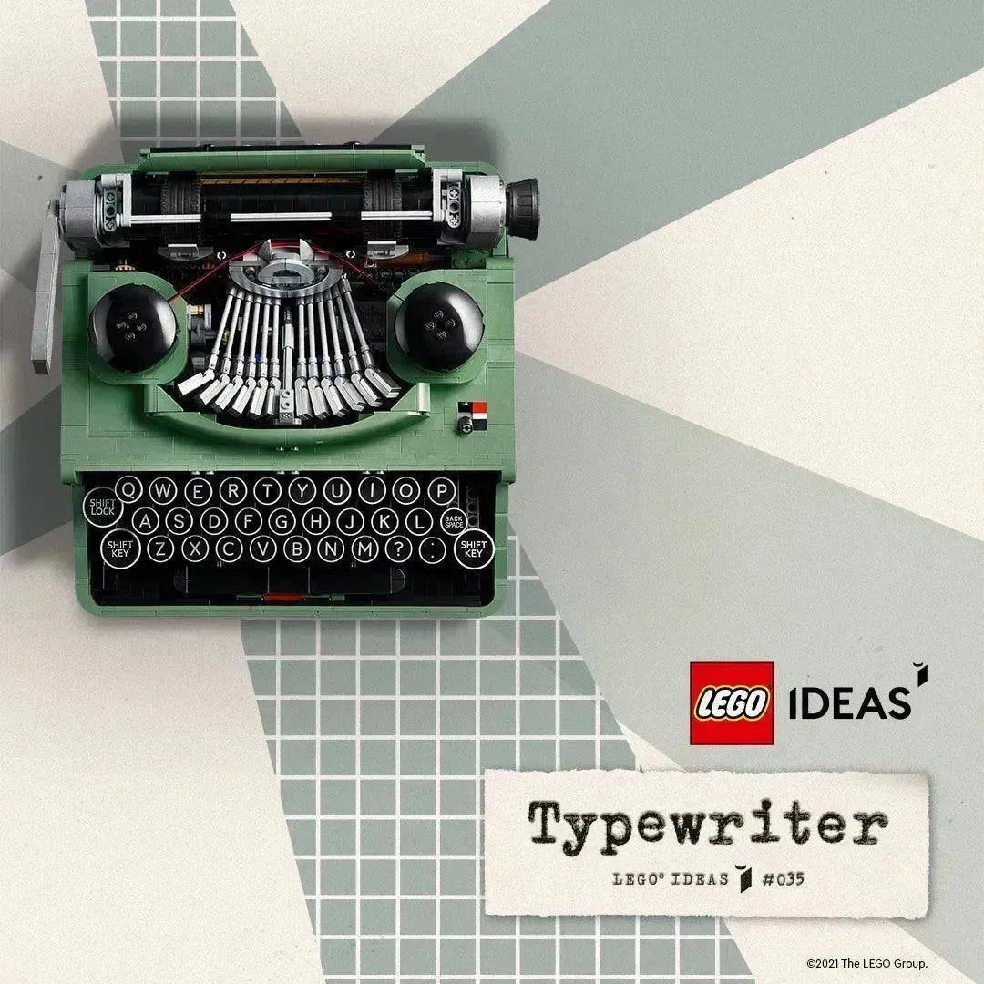 LEGO Type machine / Typewriter 21327 Ideas (USED) LEGO IDEAS @ 2TTOYS | Official LEGO shop😊🥰 LEGO €. 174.99