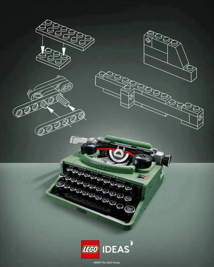 LEGO Type machine / Typewriter 21327 Ideas (USED) LEGO IDEAS @ 2TTOYS | Official LEGO shop😊🥰 LEGO €. 174.99