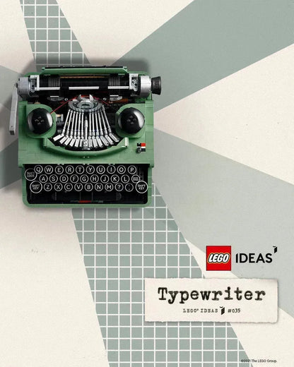 LEGO Type machine / Typewriter 21327 Ideas (USED) LEGO IDEAS @ 2TTOYS | Official LEGO shop😊🥰 LEGO €. 174.99