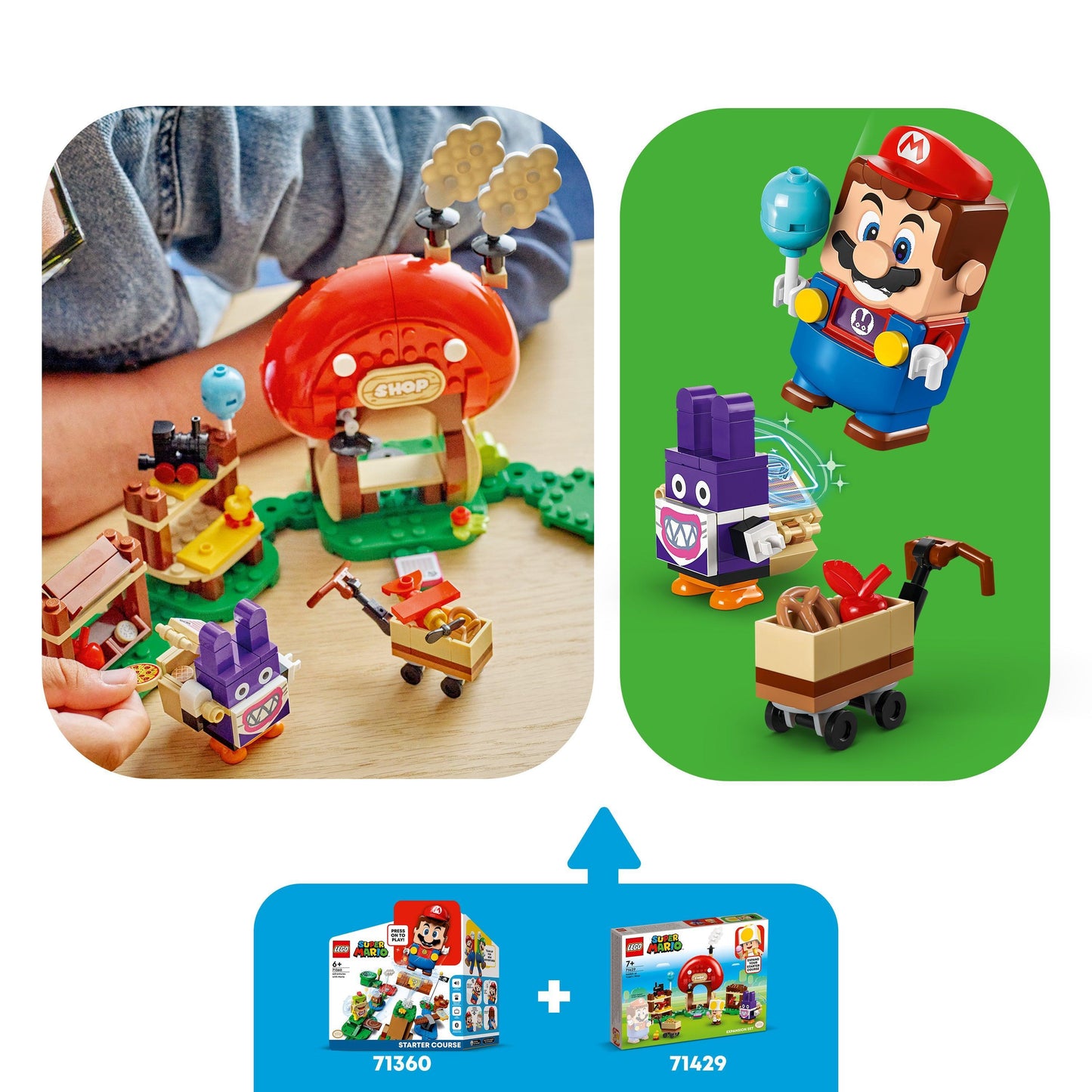 LEGO Uitbreidingsset: Nabbit bij Toads winkeltje 71429 Super Mario LEGO Super Mario @ 2TTOYS LEGO €. 16.98