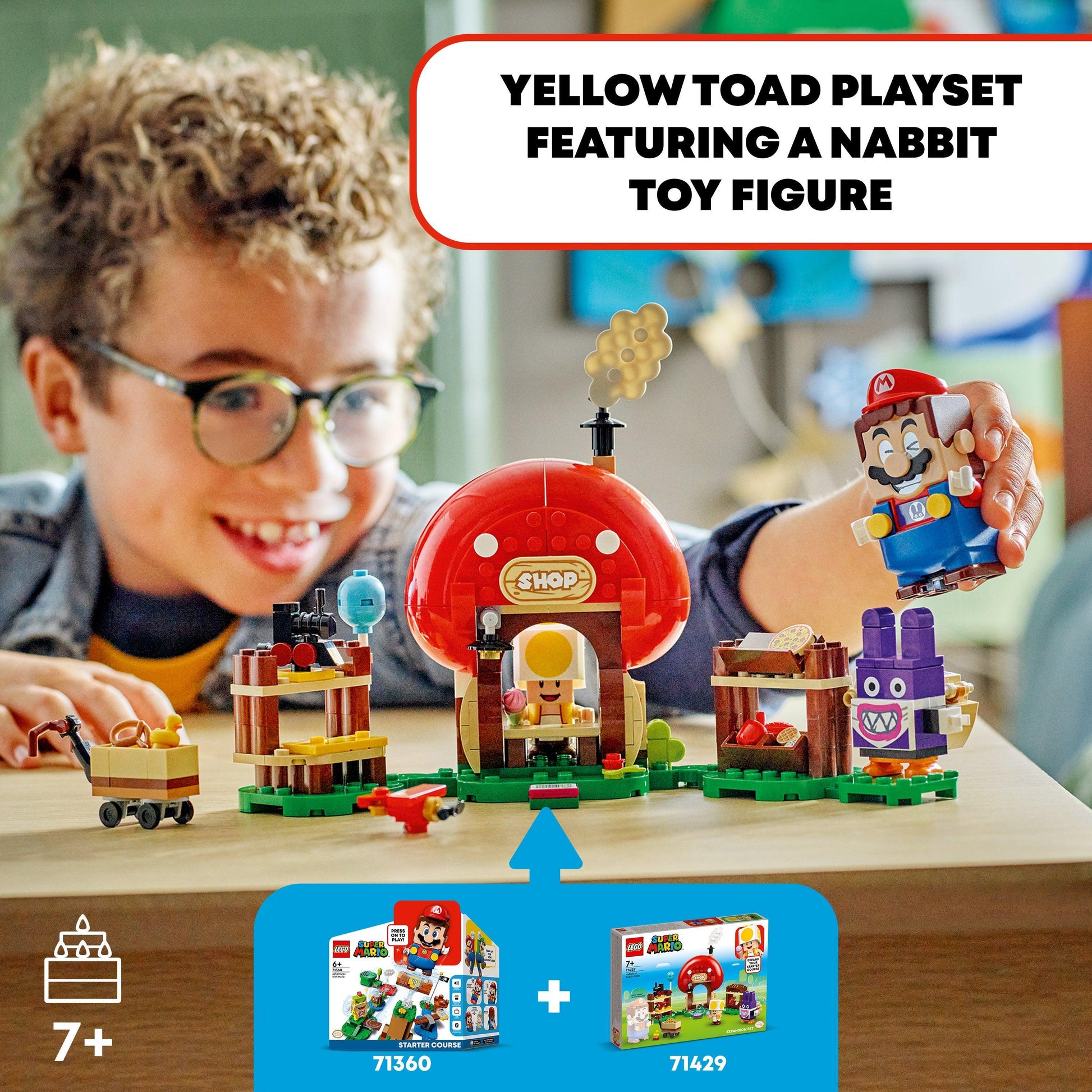 LEGO Uitbreidingsset: Nabbit bij Toads winkeltje 71429 Super Mario LEGO Super Mario @ 2TTOYS LEGO €. 16.98