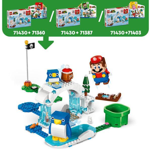 LEGO Uitbreidingsset: Sneeuwavontuur met penguin en familie 71430 SuperMario LEGO Super Mario @ 2TTOYS | Official LEGO shop😊🥰 LEGO €. 16.98