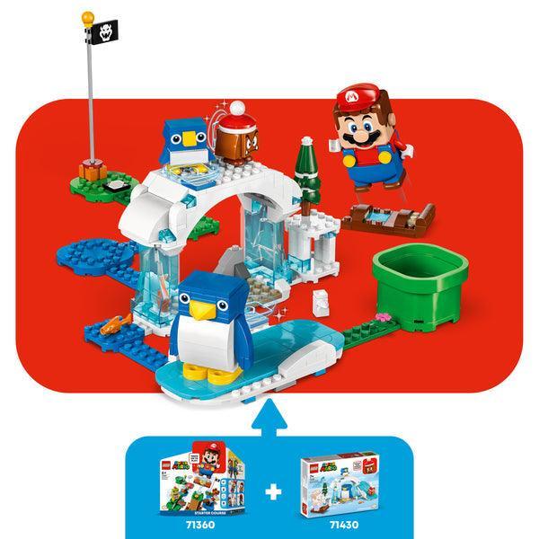 LEGO Uitbreidingsset: Sneeuwavontuur met penguin en familie 71430 SuperMario LEGO Super Mario @ 2TTOYS | Official LEGO shop😊🥰 LEGO €. 16.98