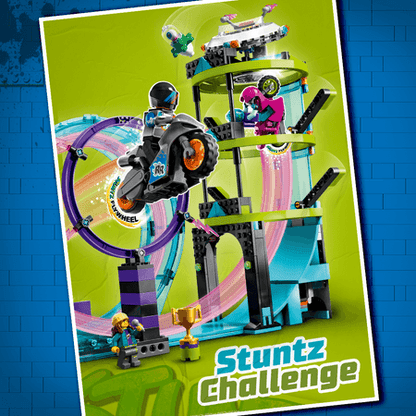 LEGO Ultimate Stunt Riders Challenge 60361 City LEGO CITY @ 2TTOYS | Official LEGO shop😊🥰 LEGO €. 89.99