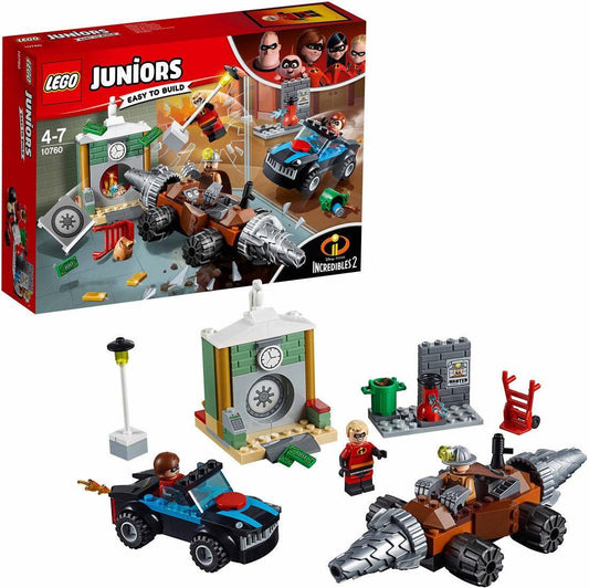 LEGO Underminer Bank Heist 10760 Juniors LEGO Juniors @ 2TTOYS | Official LEGO shop😊🥰 LEGO €. 19.99