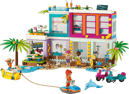 LEGO Vakantie Strandhuis 41709 Friends LEGO FRIENDS @ 2TTOYS | Official LEGO shop😊🥰 LEGO €. 59.48