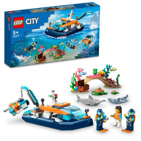 LEGO Verkenningsduikboot 60377 City LEGO CITY @ 2TTOYS | Official LEGO shop😊🥰 LEGO €. 25.48