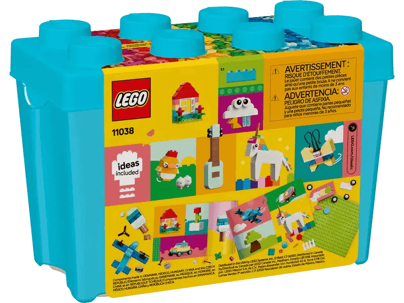 LEGO Vibrant Creative Brick Box 11038 Classic LEGO CLASSIC @ 2TTOYS | Official LEGO shop😊🥰 LEGO €. 59.99