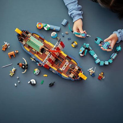 LEGO Viking Ship and the Midgard Serpent 31132 Creator LEGO CREATOR @ 2TTOYS | Official LEGO shop😊🥰 LEGO €. 119.99