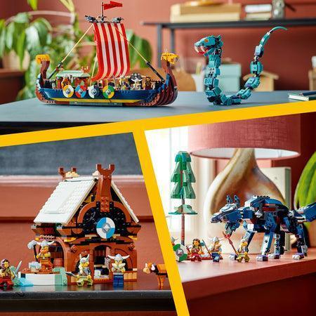 LEGO Viking Ship and the Midgard Serpent 31132 Creator LEGO CREATOR @ 2TTOYS | Official LEGO shop😊🥰 LEGO €. 119.99