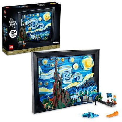 LEGO Vincent van Gogh - De sterrennacht 21333 Ideas (USED) LEGO IDEAS @ 2TTOYS | Official LEGO shop😊🥰 LEGO €. 114.99