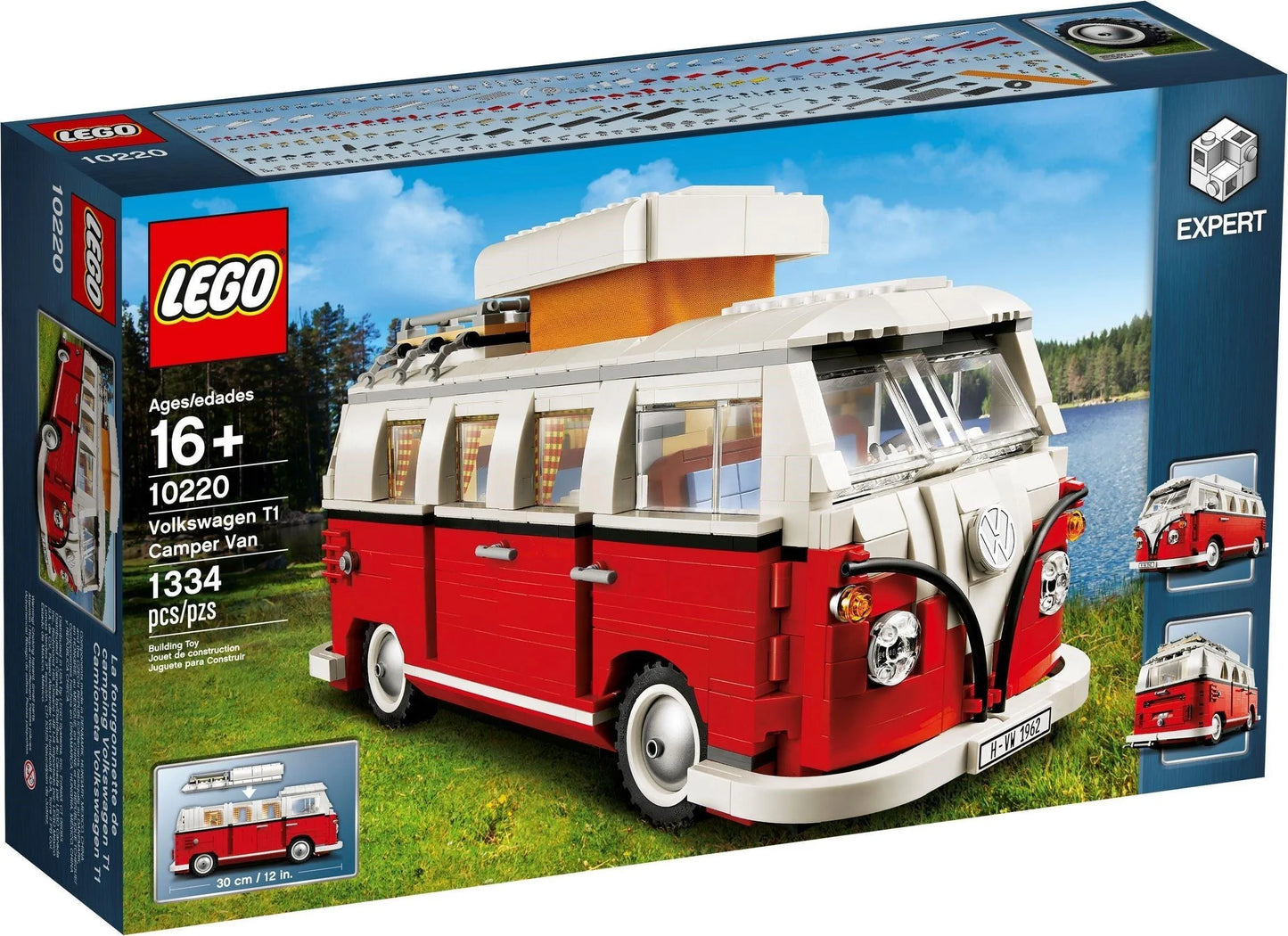 LEGO Volkswagen Transporter Camper Van T1 10220 Creator Expert LEGO CREATOR EXPERT @ 2TTOYS | Official LEGO shop😊🥰 LEGO €. 249.99