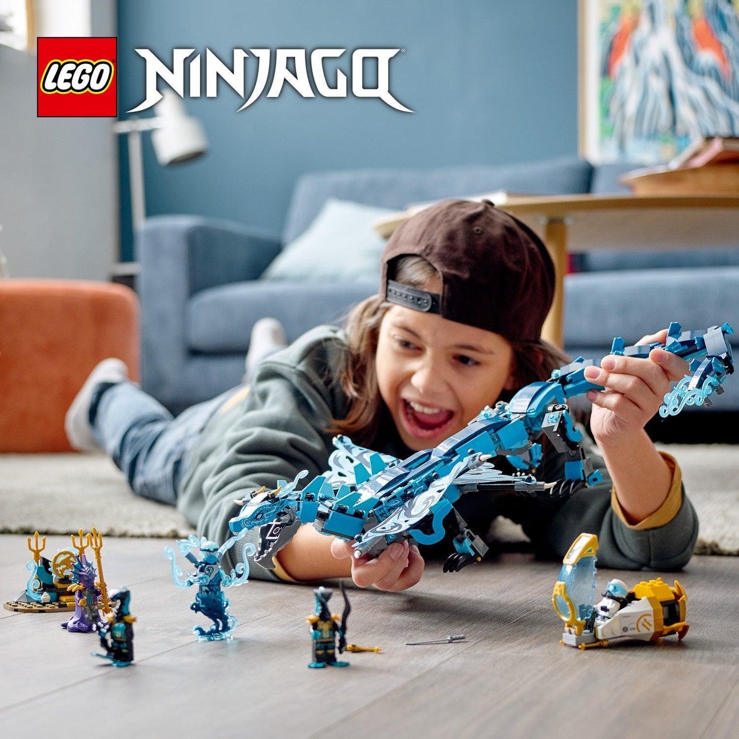 LEGO Water draak 71754 Ninjago LEGO NINJAGO @ 2TTOYS | Official LEGO shop😊🥰 LEGO €. 89.99