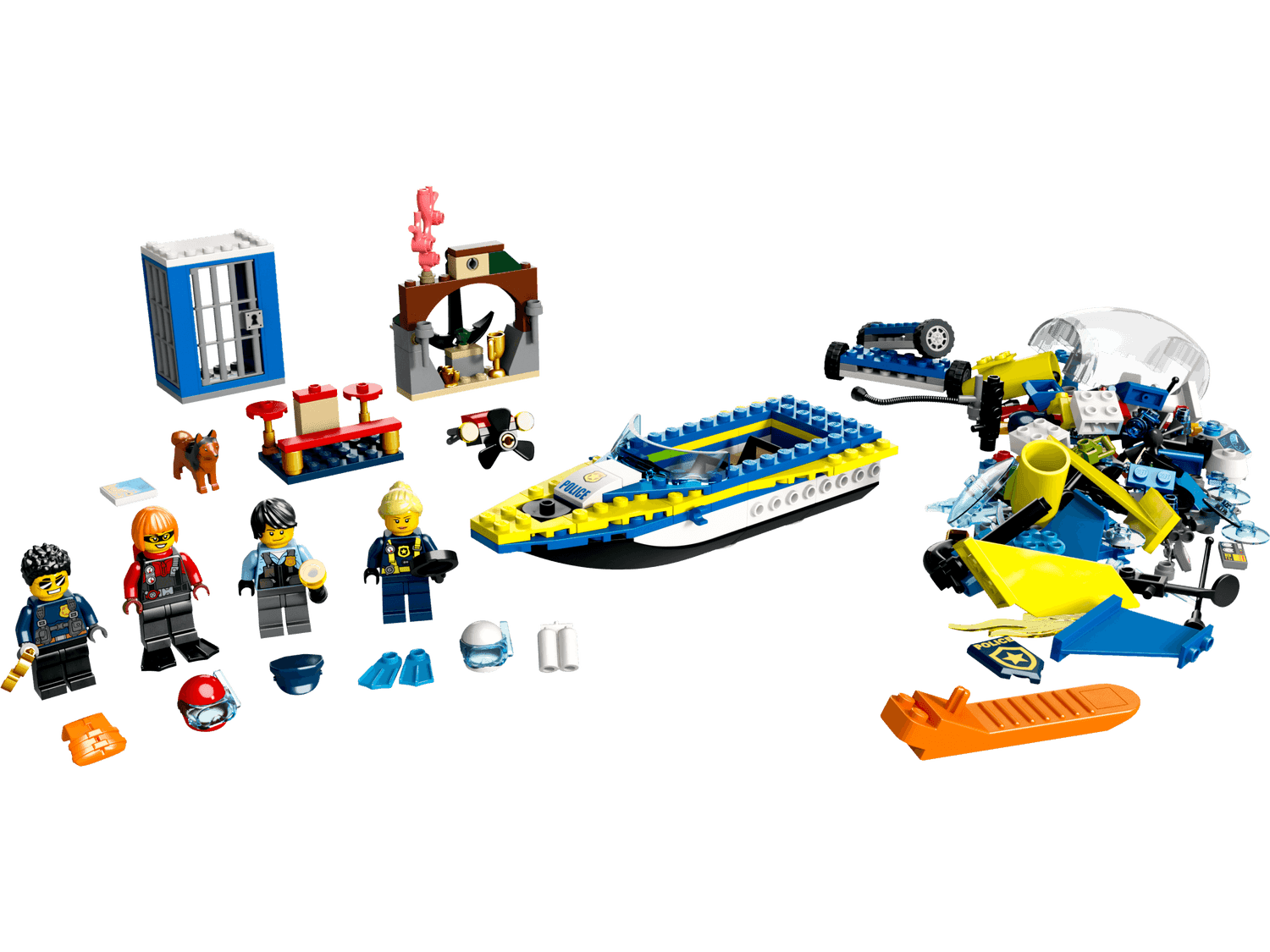 LEGO Water Police Detective Missions 60355 City LEGO CITY @ 2TTOYS | Official LEGO shop😊🥰 LEGO €. 29.99