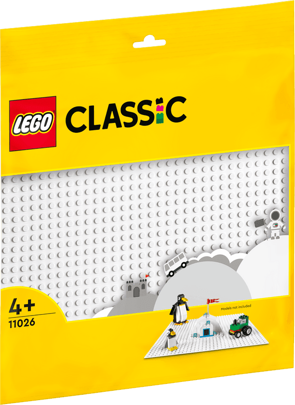 LEGO White Baseplate 11026 Classic LEGO CLASSIC @ 2TTOYS | Official LEGO shop😊🥰 LEGO €. 7.64