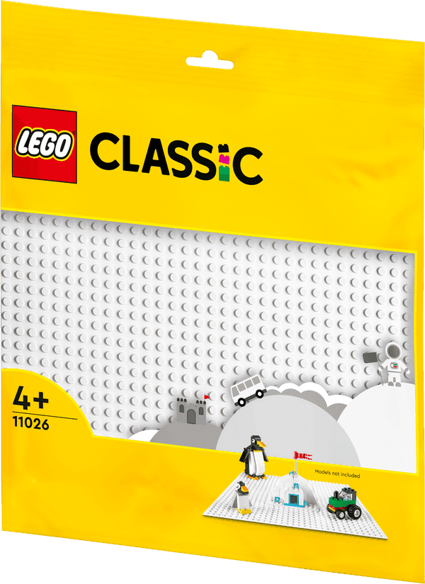 LEGO White Baseplate 11026 Classic LEGO CLASSIC @ 2TTOYS | Official LEGO shop😊🥰 LEGO €. 7.64