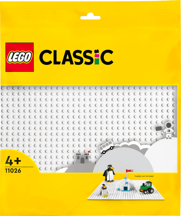 LEGO White Baseplate 11026 Classic LEGO CLASSIC @ 2TTOYS | Official LEGO shop😊🥰 LEGO €. 7.64