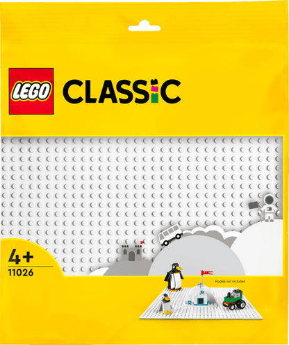 LEGO White Baseplate 11026 Classic LEGO CLASSIC @ 2TTOYS | Official LEGO shop😊🥰 LEGO €. 7.64