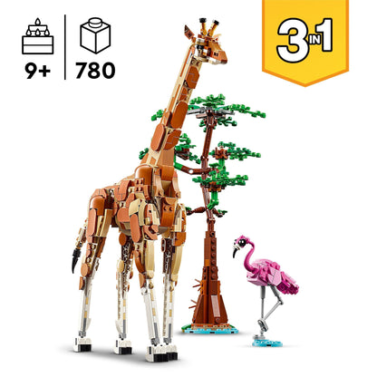 LEGO Wild Safari Animals 31150 Creator 3 in 1 LEGO CREATOR 3 IN 1 @ 2TTOYS | Official LEGO shop😊🥰 LEGO €. 64.99