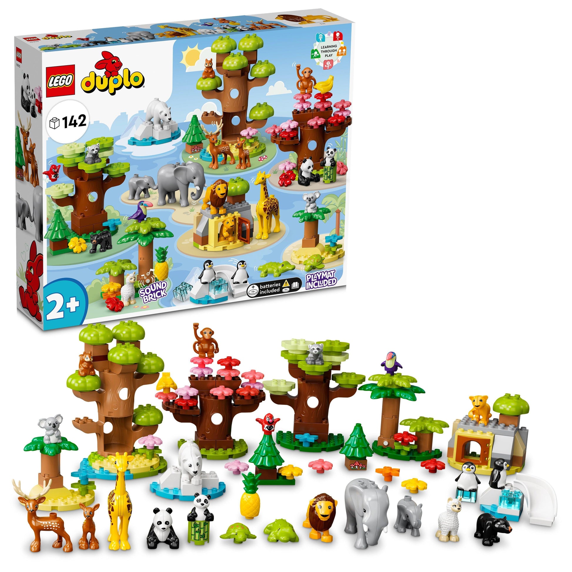 LEGO Wilde dieren van de wereld 10975 DUPLO LEGO DUPLO @ 2TTOYS | Official LEGO shop😊🥰 LEGO €. 119.99