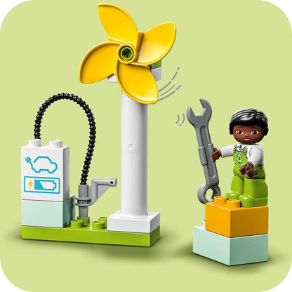 LEGO Wind Turbine and Electric Car 10985 DUPLO @ 2TTOYS | Official LEGO shop😊🥰 LEGO €. 9.99