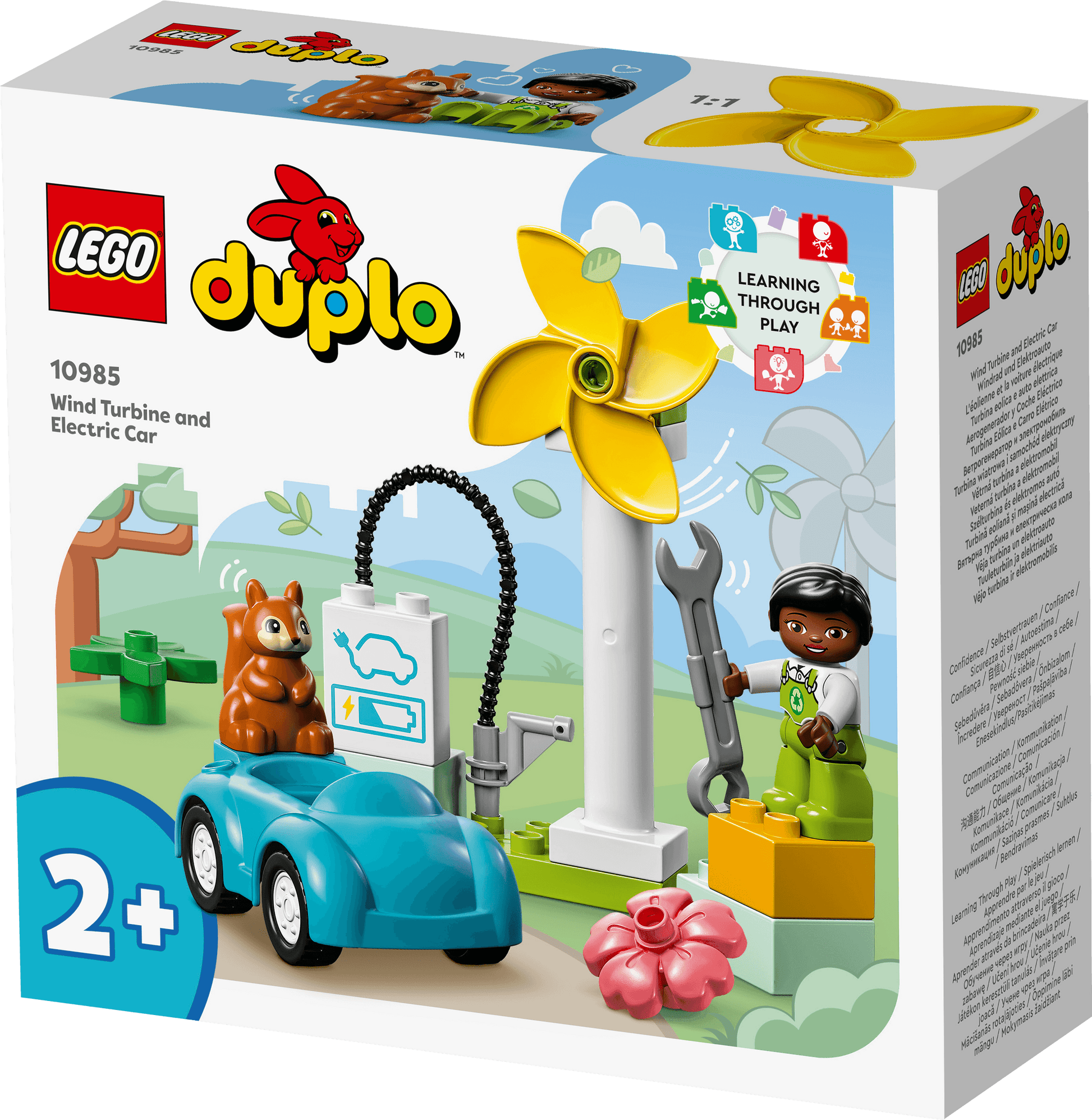 LEGO Wind Turbine and Electric Car 10985 DUPLO @ 2TTOYS | Official LEGO shop😊🥰 LEGO €. 9.99