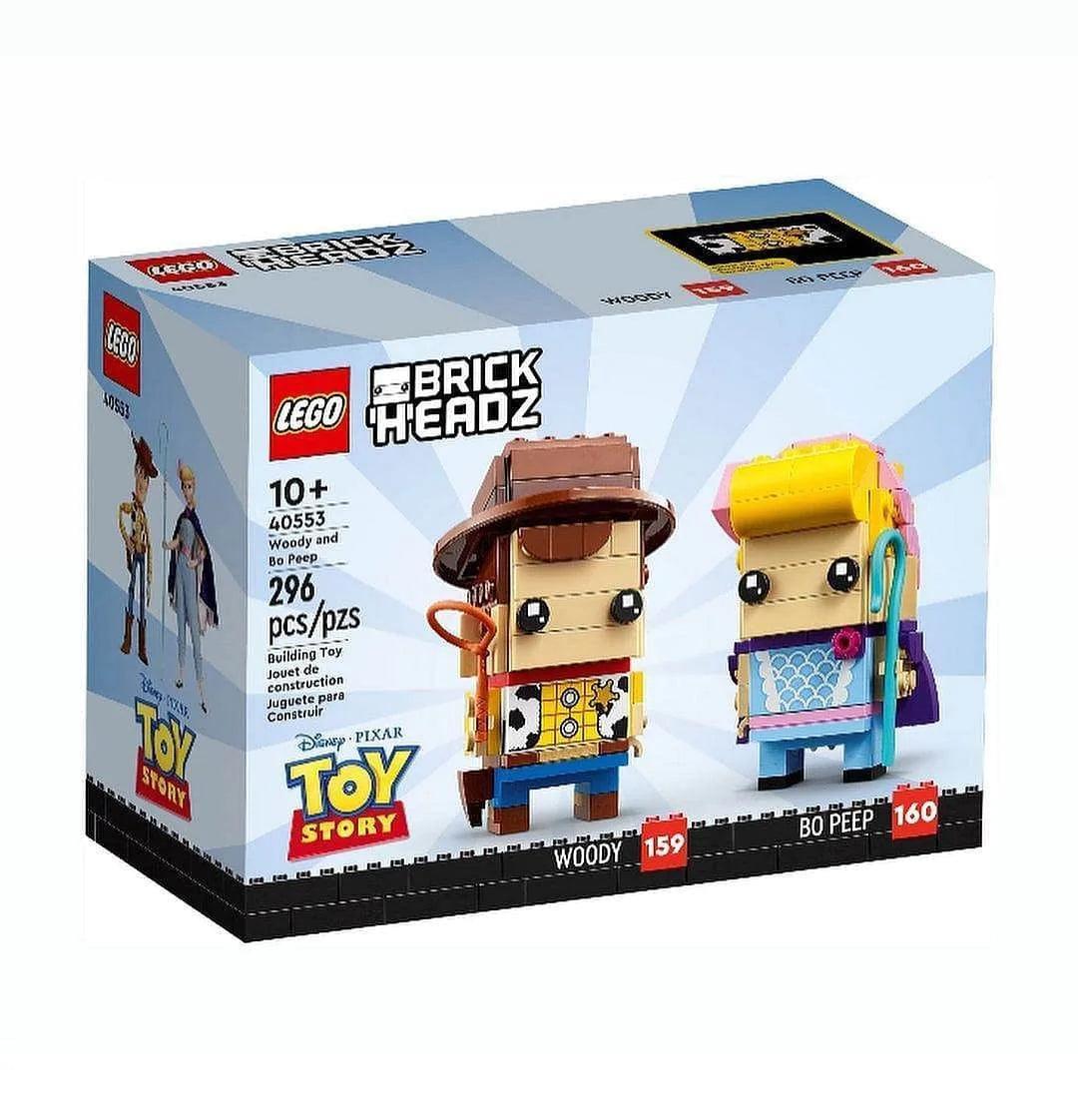 LEGO Woody & Bo Peep van Toys Story 40553 Brickheadz LEGO BRICKHEADZ @ 2TTOYS | Official LEGO shop😊🥰 LEGO €. 29.99