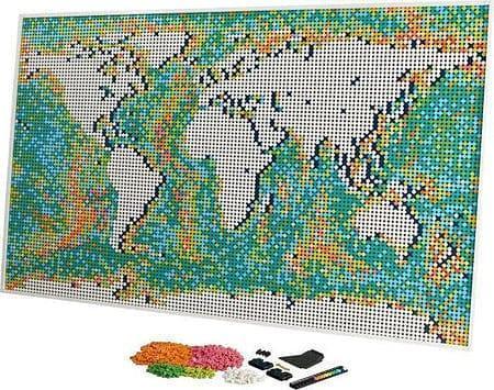 LEGO World map 31203 Art LEGO ART @ 2TTOYS | Official LEGO shop😊🥰 LEGO €. 259.99