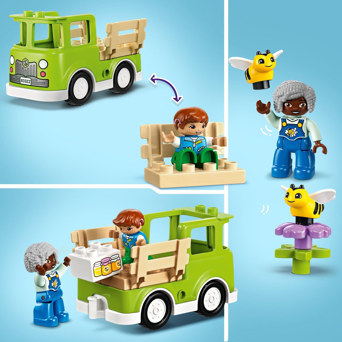 LEGO Zorgen voor de bijen van de imker 10419 DUPLO LEGO @ 2TTOYS LEGO €. 16.49