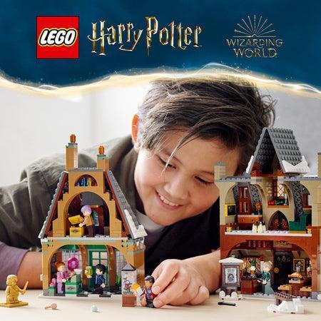 LEGO Zweinsveld Dorpsbezoek inclusief gouden Ron Wemel 76388 Harry Potter (USED) LEGO HARRY POTTER @ 2TTOYS LEGO €. 64.99