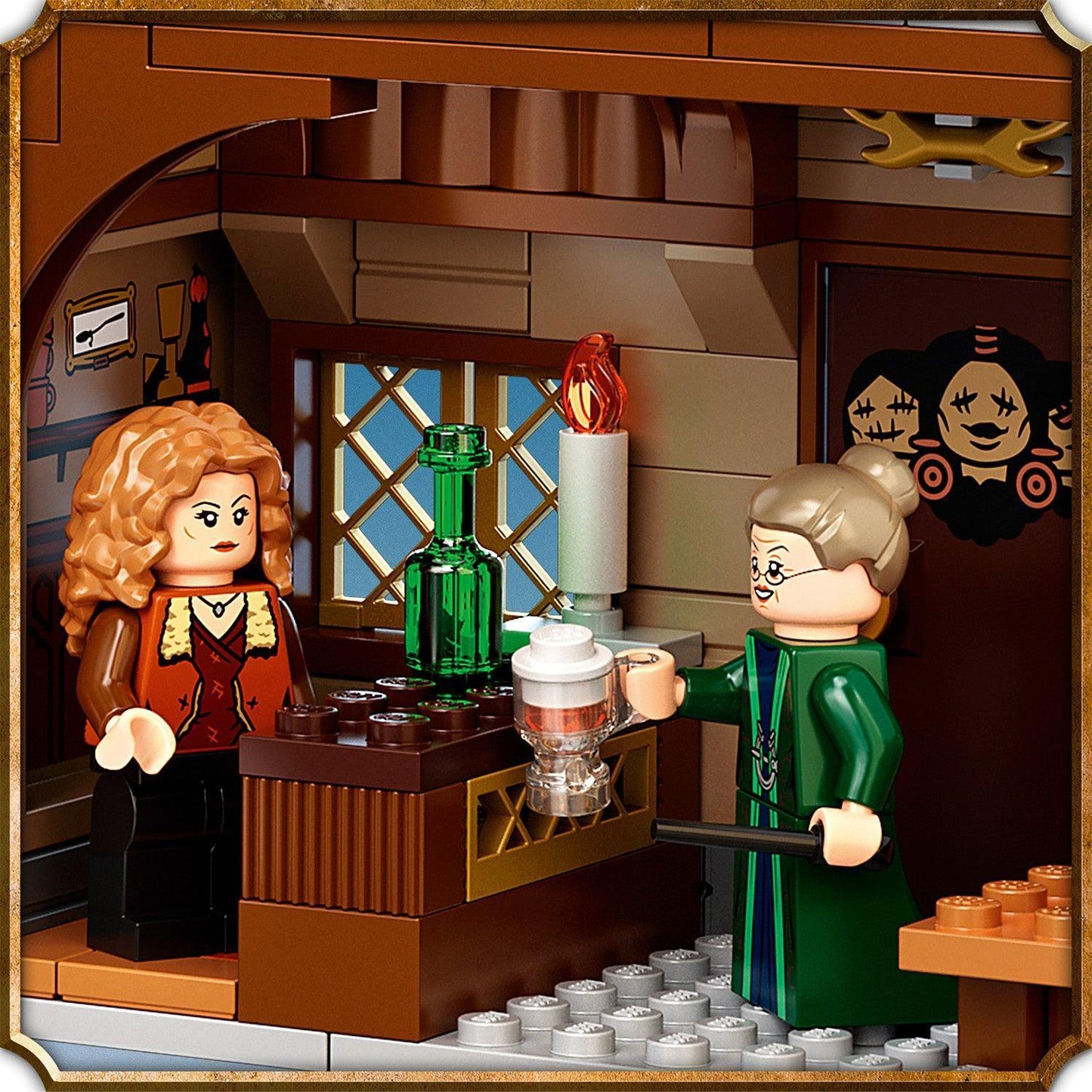 LEGO Zweinsveld Dorpsbezoek inclusief gouden Ron Wemel 76388 Harry Potter (USED) LEGO HARRY POTTER @ 2TTOYS LEGO €. 64.99