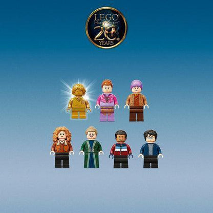 LEGO Zweinsveld Dorpsbezoek inclusief gouden Ron Wemel 76388 Harry Potter (USED) LEGO HARRY POTTER @ 2TTOYS LEGO €. 64.99