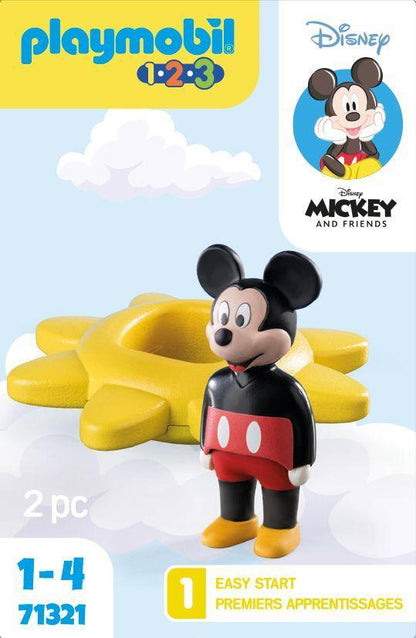 PLAYMOBIL 1.2.3 & Disney: Mickey's draaiende zon met rammelaarfunctie 71321 Disney @ 2TTOYS | Official LEGO shop😊🥰 PLAYMOBIL €. 8.48