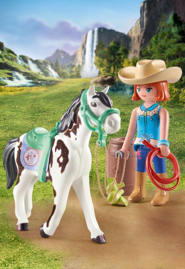 PLAYMOBIL Ellie en Sawdust speelset 71358 Horses of Waterfall PLAYMOBIL HORSES OF WATERFALL @ 2TTOYS | Official LEGO shop😊🥰 PLAYMOBIL €. 6.99