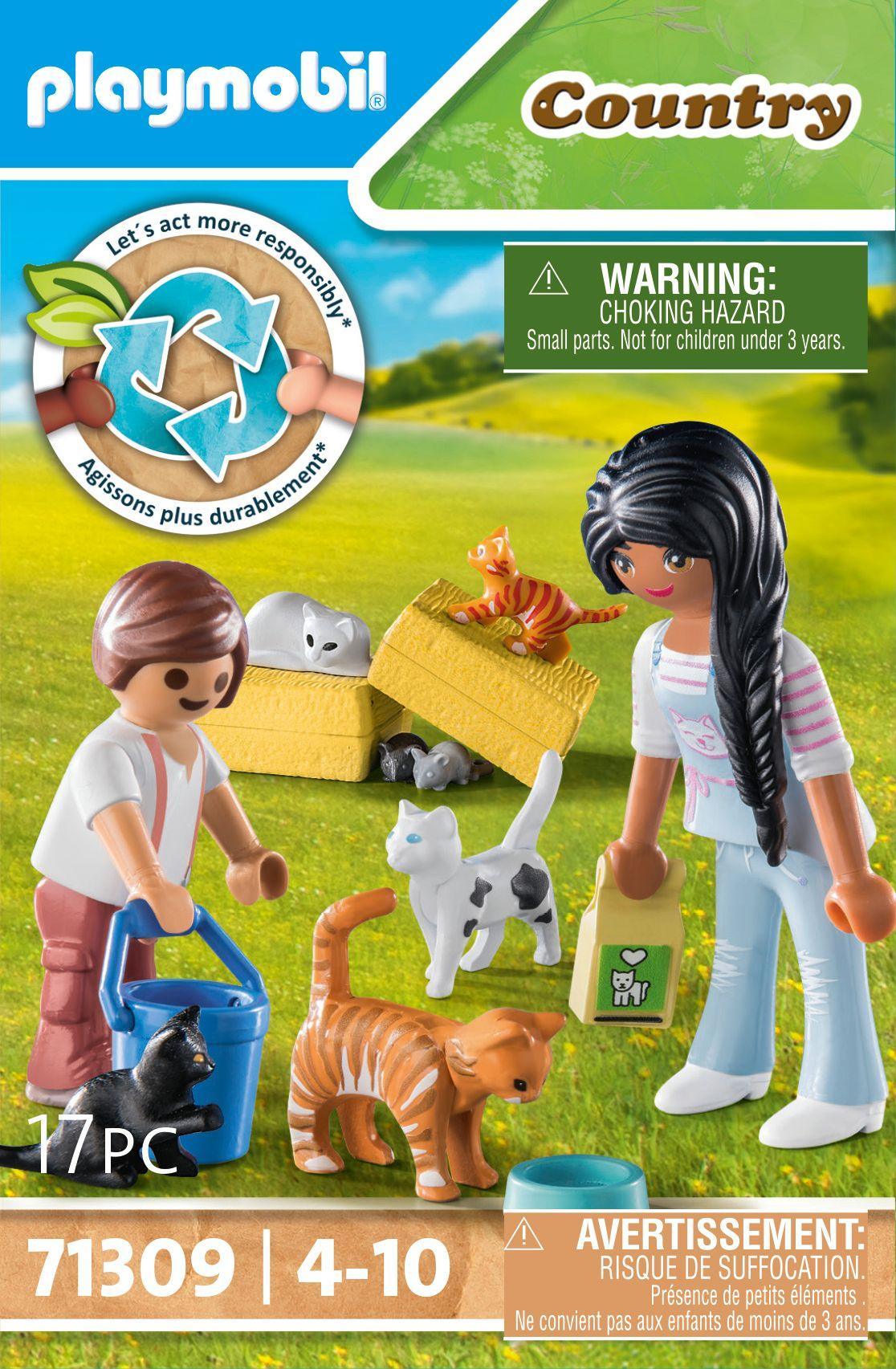 PLAYMOBIL Kattenfamilie 71309 Country PLAYMOBIL CITY LIFE @ 2TTOYS | Official LEGO shop😊🥰 PLAYMOBIL €. 6.99