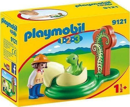 Playmobil Onderzoeker met babydino 9121 1,2,3 PLAYMOBIL @ 2TTOYS | Official LEGO shop😊🥰 PLAYMOBIL €. 7.99