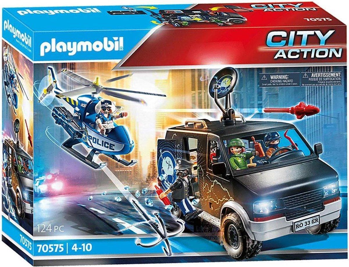 Playmobil Politiehelikopter: achtervolging van het vluchtvoertuig 70575 City Action PLAYMOBIL CITY ACTION @ 2TTOYS | Official LEGO shop😊🥰 PLAYMOBIL €. 74.99