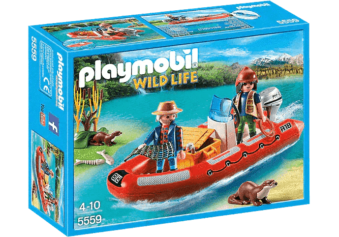 Playmobil Rubberboot met stropers 5559 Wildlife PLAYMOBIL @ 2TTOYS | Official LEGO shop😊🥰 PLAYMOBIL €. 18.99