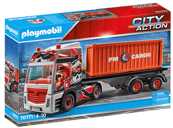 PLAYMOBIL Truck met aanhanger 70771 City Action PLAYMOBIL @ 2TTOYS | Official LEGO shop😊🥰 PLAYMOBIL €. 64.49