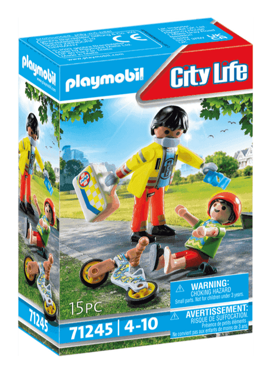 PLAYMOBIL Verpleegkundige met patiënt 71245 City Life PLAYMOBIL CITY LIFE @ 2TTOYS | Official LEGO shop😊🥰 PLAYMOBIL €. 6.99